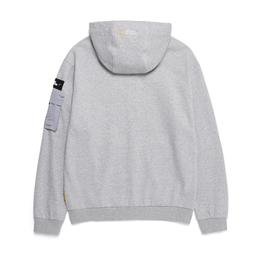 National Geographic Magay Hooded Pull-up Jacket M/GREY ASIAN FIT - Bild 3 von 7