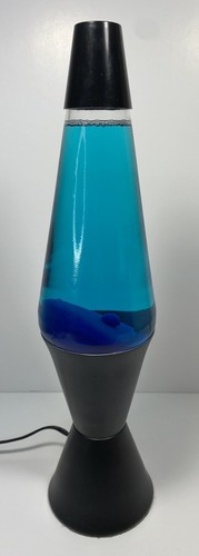 Lava Lite Lamp Midnight Enchantress Deep Red & Blue Liquid 1997 32oz Original - Picture 10 of 22