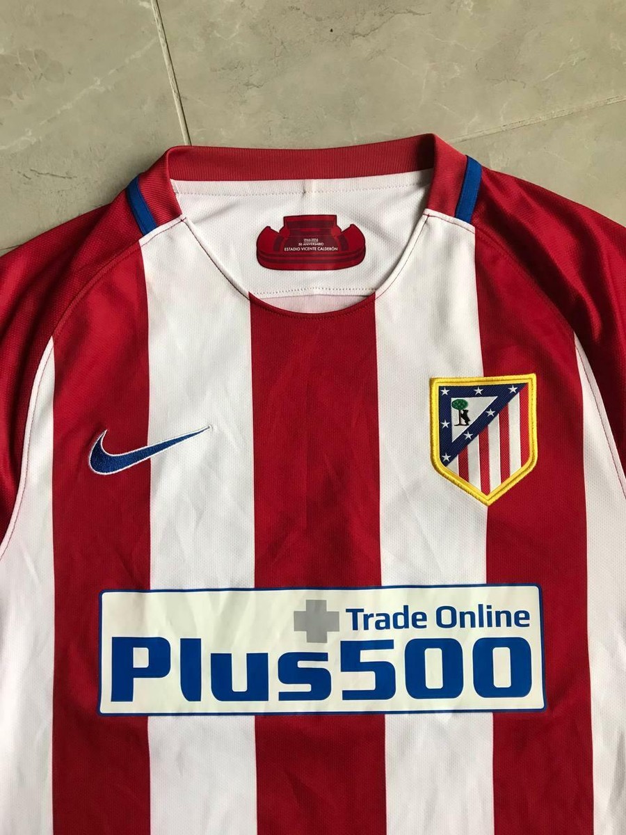 ATLETICO MADRID 2016 2017 HOME FOOTBALL SOCCER SHIRT JERSEY NIKE