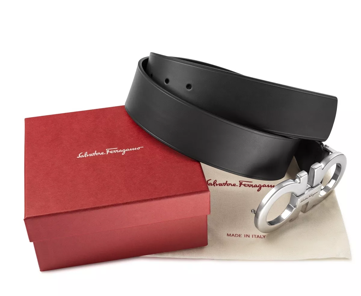 Salvatore ferragamo top belt box