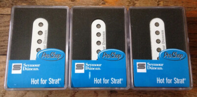 Seymour Duncan SSL-3 Hot For Fender Stratocaster Pickup Set New 11202-01 