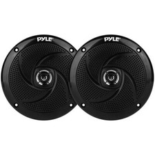 Pyle Marine Speakers - 4 Inch 2 Way Waterproof and Weather Resistant