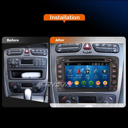 Android 14 Autoradio Carplay DAB+4G Mercedes Classe A/CLK/G W209 W639 Viano Vito - Bild 2 von 17