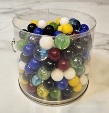 Marbles Assorted Sizes And Colors 1 Pound 13 Ounces