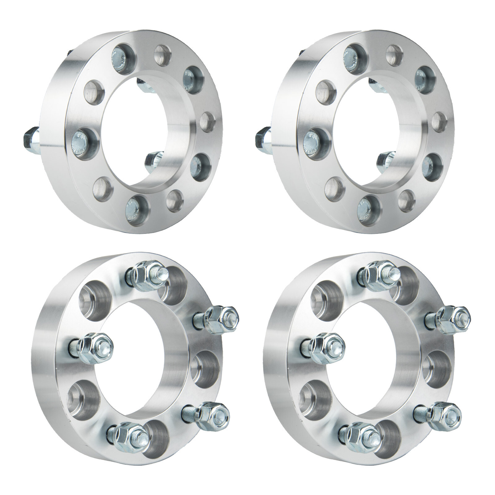 4x 1.25" 5x4.75 Wheel Spacers 12x1.5 Fits Chevy S10 Camaro Corvette GMC