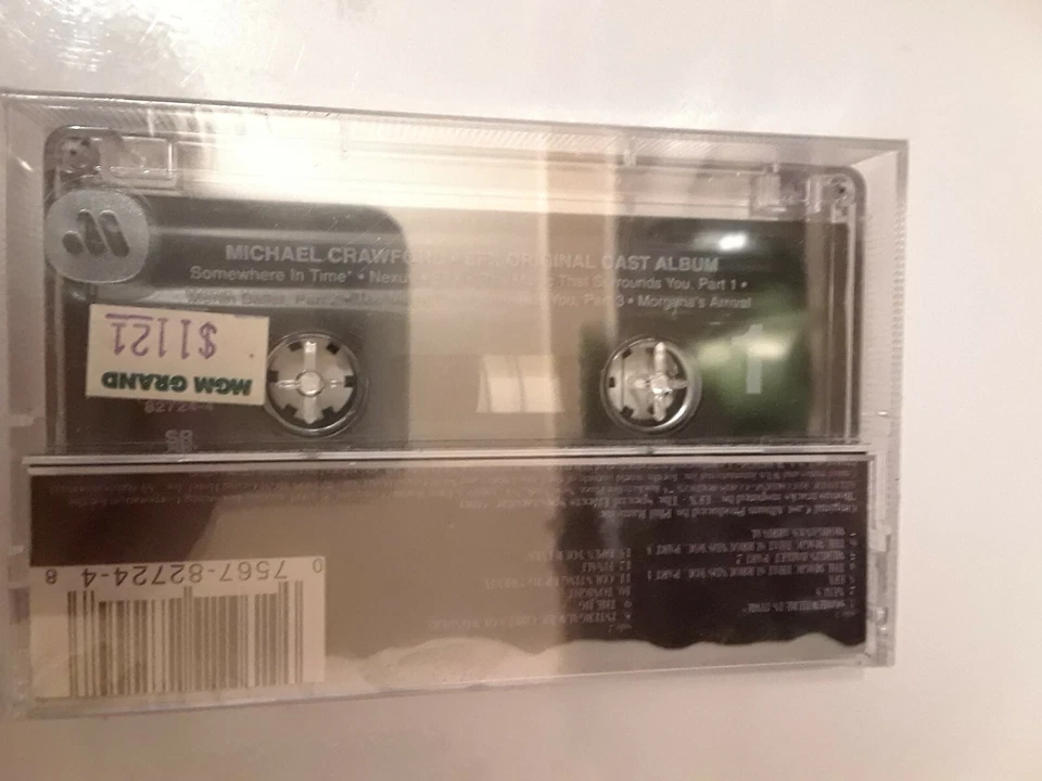 Michael Crawford EFX Original Cast Album MGM Grand Las Vegas Cassette Tape... - Image 4 of 4