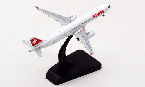 JC Wings Swiss Air Airbus A321NEO HB-JPA 1:400 DIECAST Aircraft Pre-built Model - Picture 5 of 12