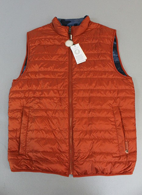 michael kors vest mens orange