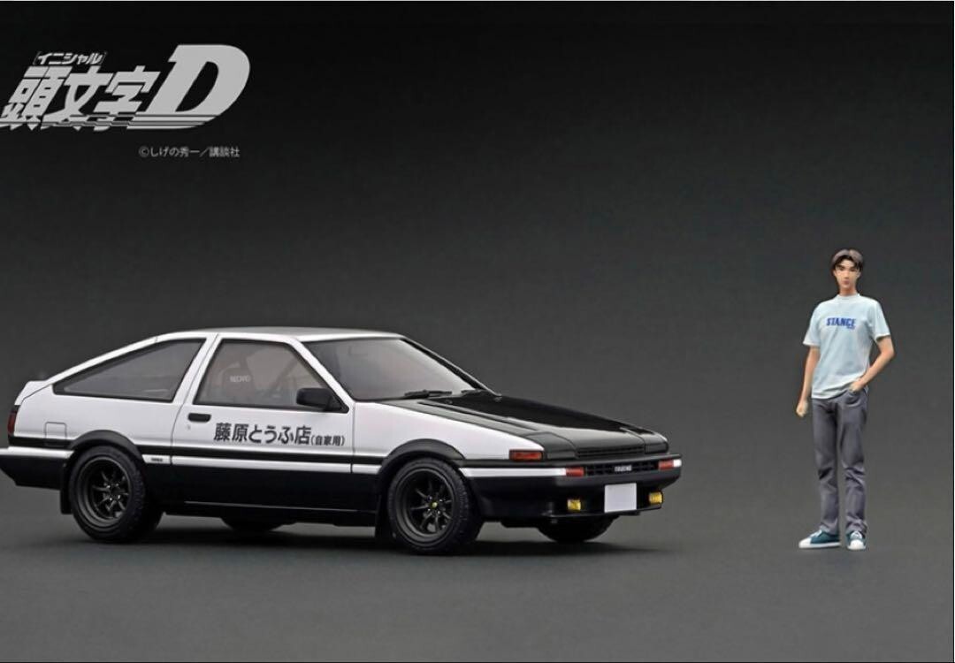 Ignition Model IG3711 1/18 Toyota Sprinter Trueno AE86 INITIAL D