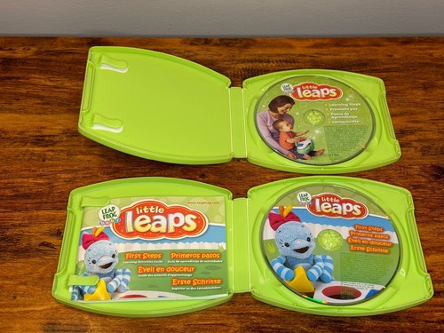 2 Leap Frog Baby Little Leaps First Steps & Learning Steps Interactive DVD Disc - Picture 5 of 5