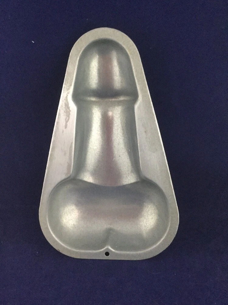 Vintage Bachelorette Party Erotic 11 Penis Cake Pan Baking Gay ￼Interest