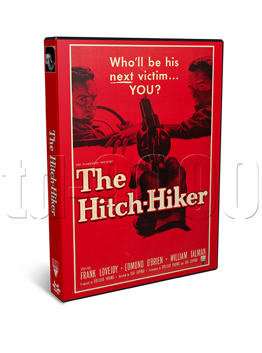 The Hitch-Hiker (1953) Edmond O'Brien Crime, Film-Noir, Thriller Movie on DVD