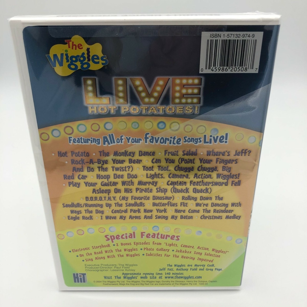 (未使用･未開封品)Live Hot Potatoes [DVD] Amazon.com: The Wiggles - Live Hot Potatoes : Greg Page