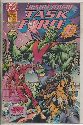 DC Comics Justice League Task Force #1 June 1993 VF+