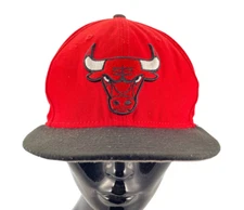 Chicago Bulls Hat New Era Eastern Conference Logo 9fifty Snapback Red / Black