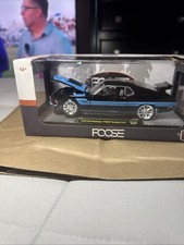 M2 Machines 1970 Ford Mustang Foose Gambler 514 R113 23-27 Blueblack 124