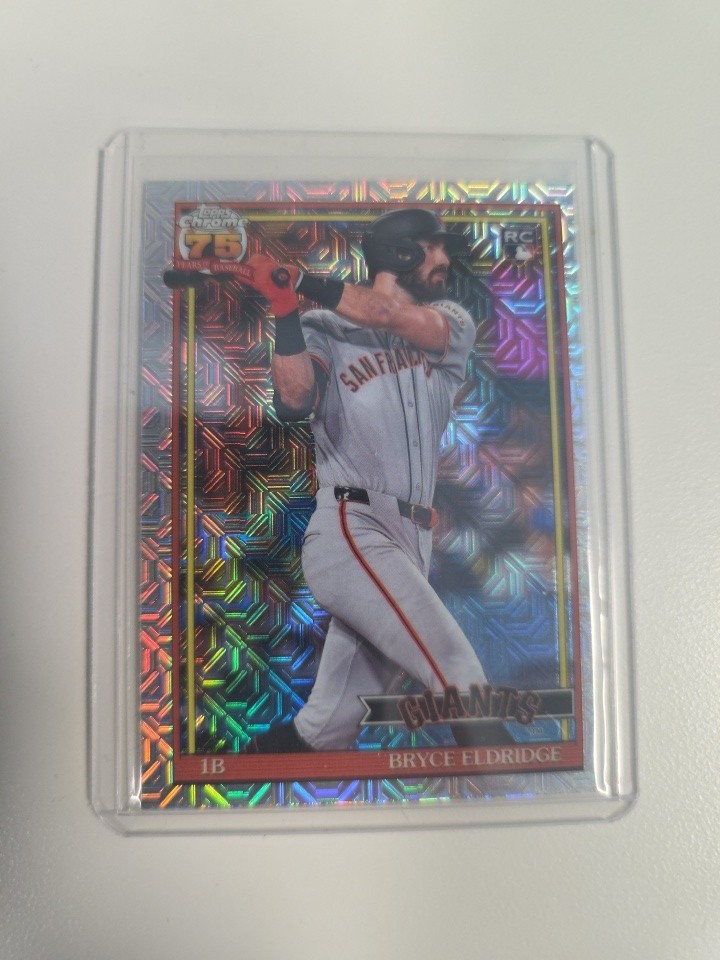 2026 Topps Series 2 Bryce Eldridge Silver Pack Mojo #91C2-32 Giants