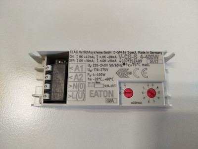 CEAG Notlichtsysteme GmbH -  Überwachungsmodul VCG-S 4-400W Art.Nr.: 40071352409