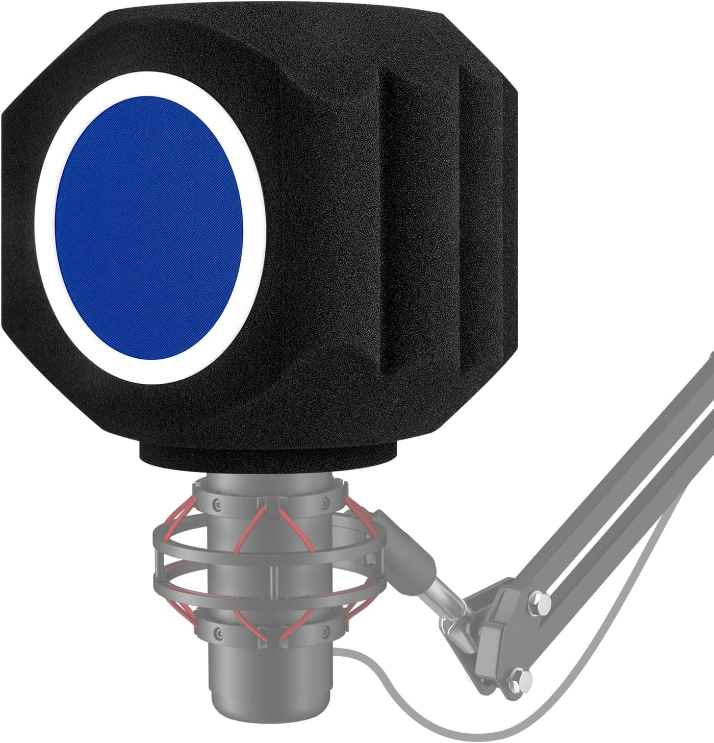 Microphone Wind Shield Pop Filter Isolation Ball, Acoustic for Record Studios Mi