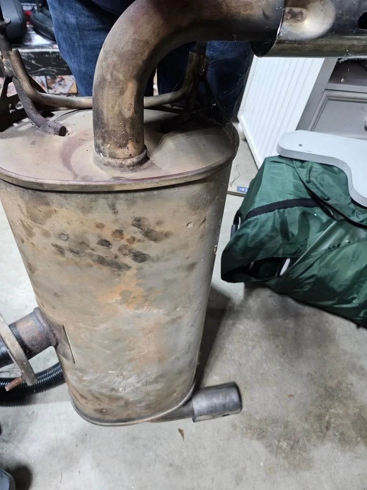 2006-2015 Mazda Miata MX-5 OEM Exhaust Muffler from M/T NC1 2007 - Image 4 of 4