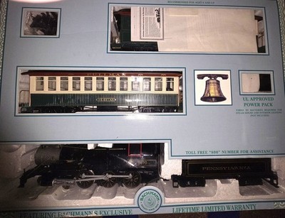Bachmann G Scale Liberty Bell Limited Pennsylvania G Scale Train Set