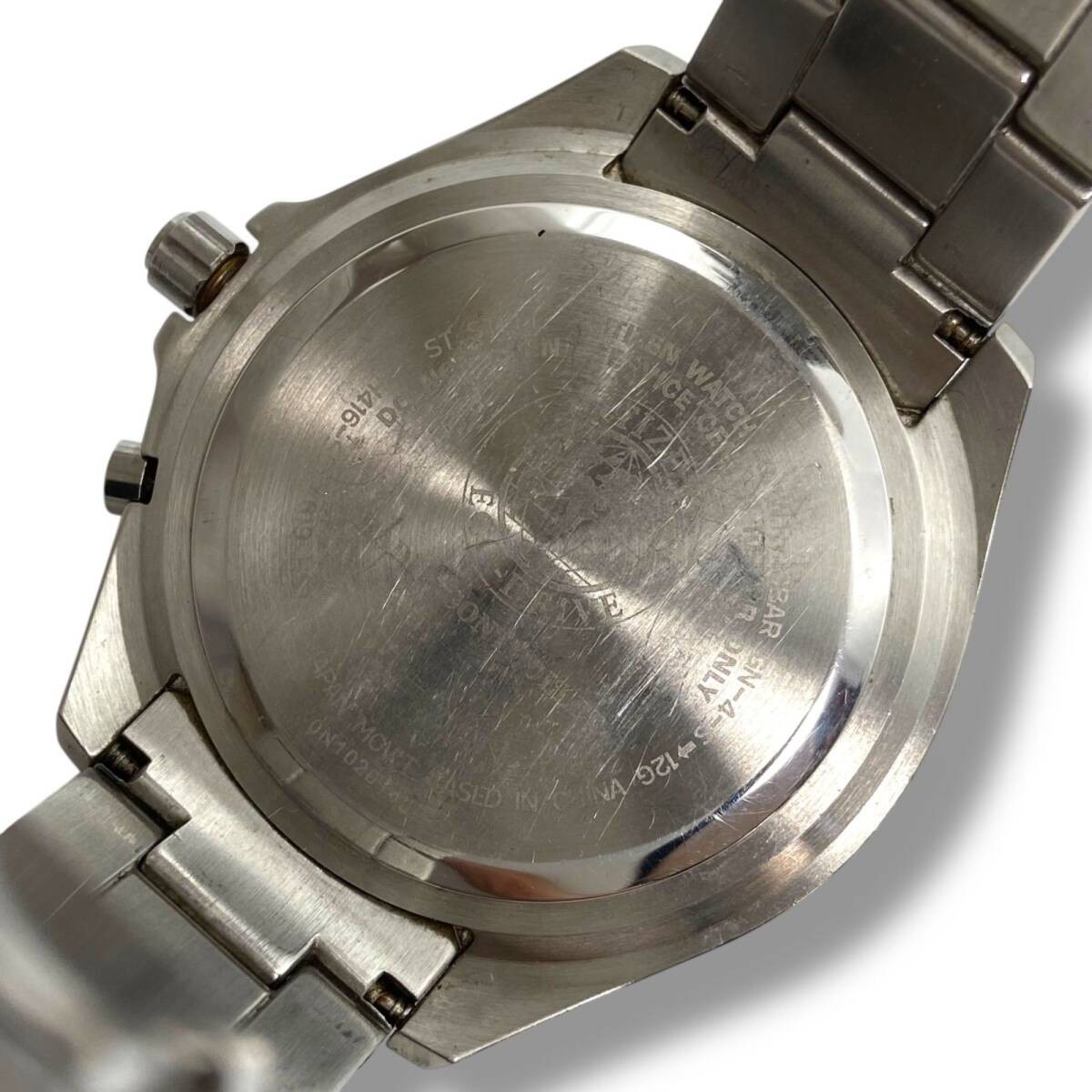 Citizen Eco Drive H416 S064619 Radio Solar Diver Date Men s Watch image 4