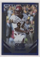 2015 Score Rookie Artist's Proof /35 Titus Davis #433 Rookie RC