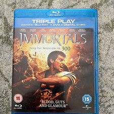 Universal Immortals Blu-ray Triple Play 15 Tarsem Singh Henry Cavill Digital