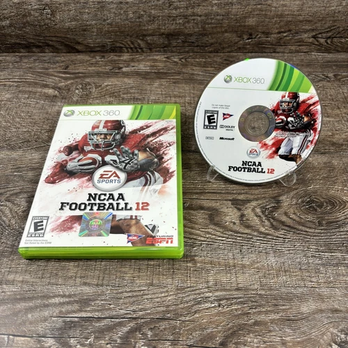 NCAA Football 12 Xbox 360 Video Game Complete EA Sports College Football Tested