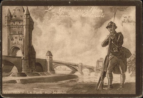 Worms Pont sur le Rhin - Bild 1 von 2