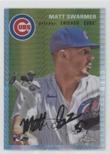 2023 Topps Chrome Platinum Anniversary Prism Refractor Matt Swarmer #29 hr9
