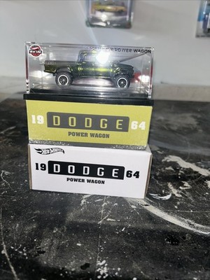 2024 Hot Wheels RLC Red Line Club Exclusive Green 1964 Dodge Power