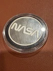 2022 NASA Retro Worm Logo 1 oz .999 Fine Silver $10 Proof Coin