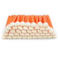 50pcs 5.11" Square Rectangle Foam Cleaning Swab Sticks for Solvent Format Ink...