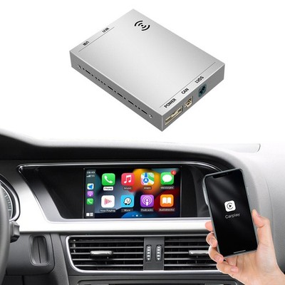 Kabelloses wireless Carplay Android Auto für Audi A7 Q2 Canbus Box Decode Kode 