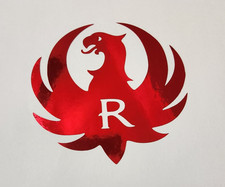Ruger Die-cut 3 12 X 3 12 Red Chrome Sticker Pistol Gun Rifle Ruger Die-cut 3 12 X 3 12 Red Chrome Sticker Pistol Gun Rifle