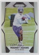 2017 Panini Prizm Rookies Silver Prizm Rodney Adams #228 wd9