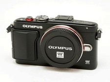 Olympus PEN Lite E-PL6 16MP Mirrorless Digital Camera Black Body MFT from Japan