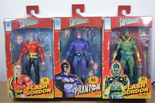 NECA ORIGINAL SUPERHEROES (King Features) WV1 FLASH GORDEN MING THE PHANTOM 7"