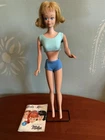 Vintage Mattel 1960’s Midge Barbie Doll with Blonde Hair, Blue Eyes, & Freckles