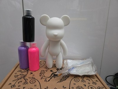 Fluid Bear Blanks Tropfbär Figur Resin Bär Figur
