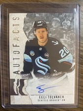 2025-26 Upper Deck Artifacts Eeli Tolvanen Autofacts Auto #AF-ET Kraken