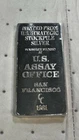 10 oz Silver Bar Vintage 1981 US Assay Office