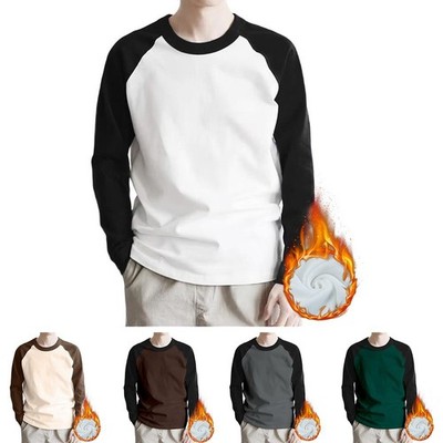 Fleece Stoff Freizeit Pullover anwendbar für den täglichen Gebrauch bequem und stilvoll