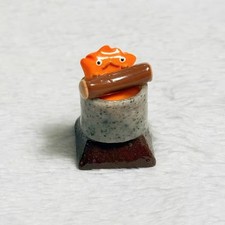 Peachfetti Fire Demon Calcifer Studio Ghibli Howl's Moving Castle Artisan Keycap