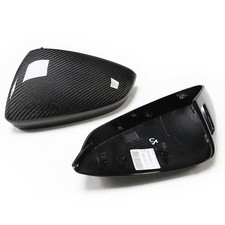 Carbon Fiber Für Audi A3 8Y 2020–2025 Mit Side Assist Ersatz Kappe Spiegelkappen