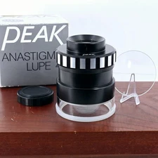 🌸[Near MINT] Peak Anastigmat Lupe Loupe 4x Magnifier No.1990 From JAPAN