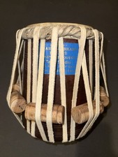 Indische Tabla Dayan Trommel aus Holz und Leder