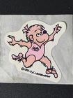 VTG 80s Ballerina Berenstein Bear Sticker FLASH SALE