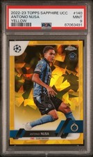 2022-23 Topps Chrome Sapphire Edition UEFA Club Competitions Soccer Cards Checklist and Odds 27